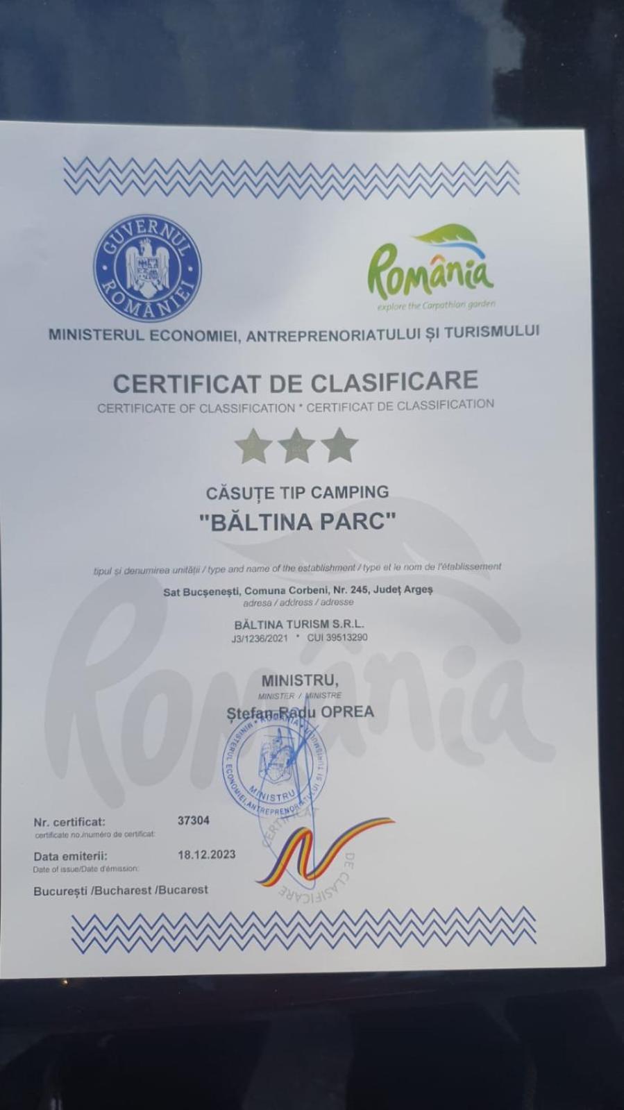쿠티에데아게스 Baltina Parc Transfagarasan 빌라 외부 사진